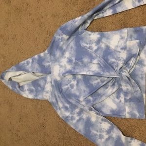 Long sleeve shirt with hood/hoodie